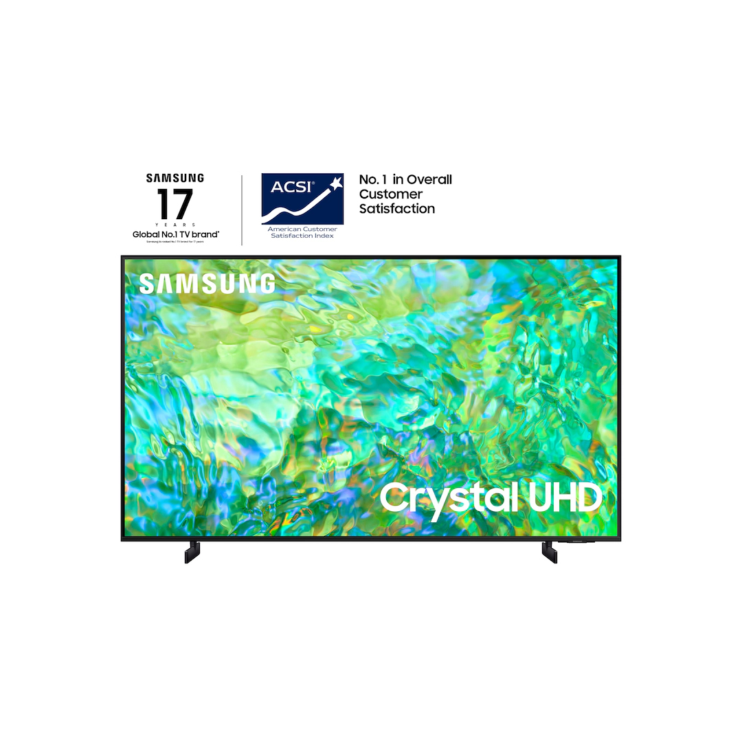 Samsung 43 Class CU8000 Crystal UHD 4K Smart TV 2023 UN43CU8000FXZA