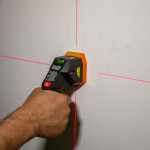 Electronic Stud Finder with Cross-Line Lasers