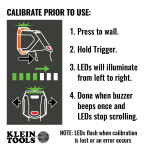 Electronic Stud Finder with Cross-Line Lasers