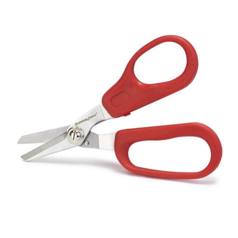 Platinum Tools Kevlar Fiber Optic Scissors 10529C