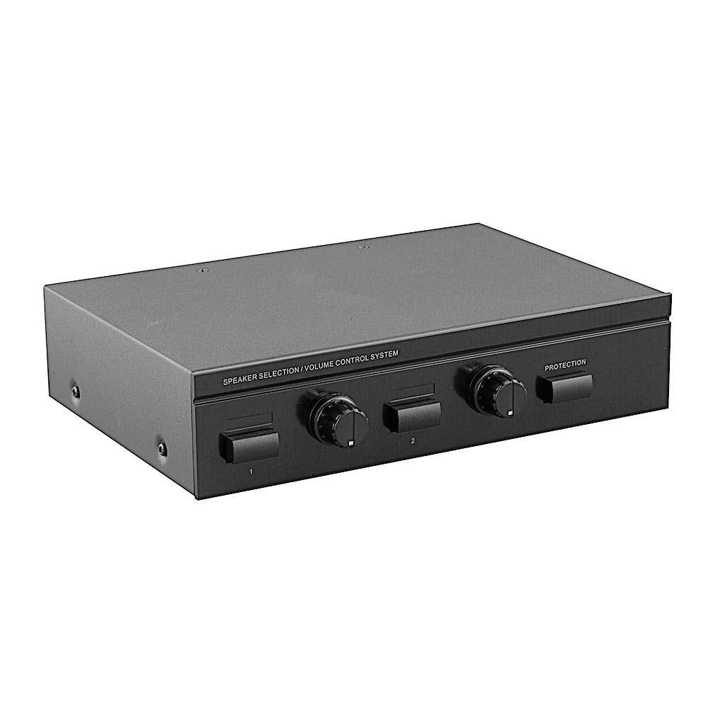 2 Way Speaker Selector with Volume Control