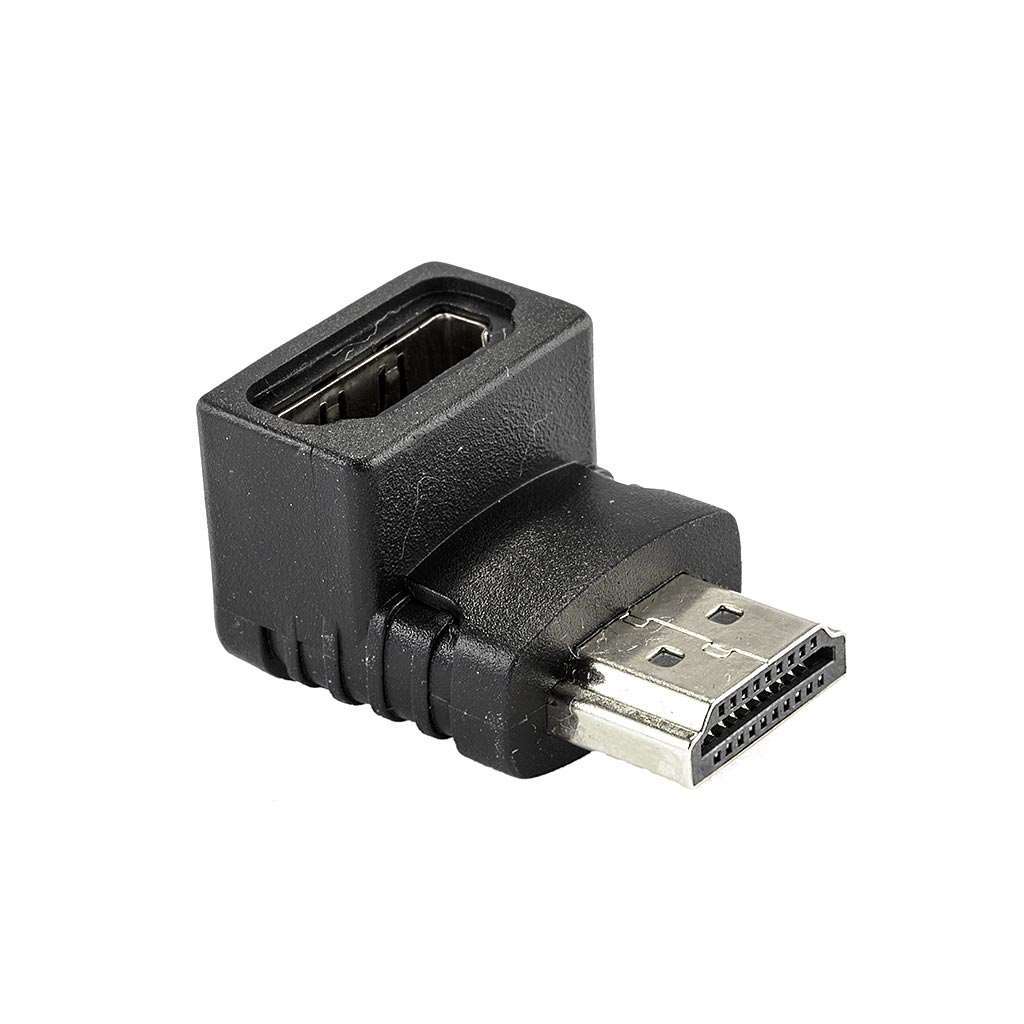 Karbon A/V HDMI Right Angle Male To Female Adapter K9021
