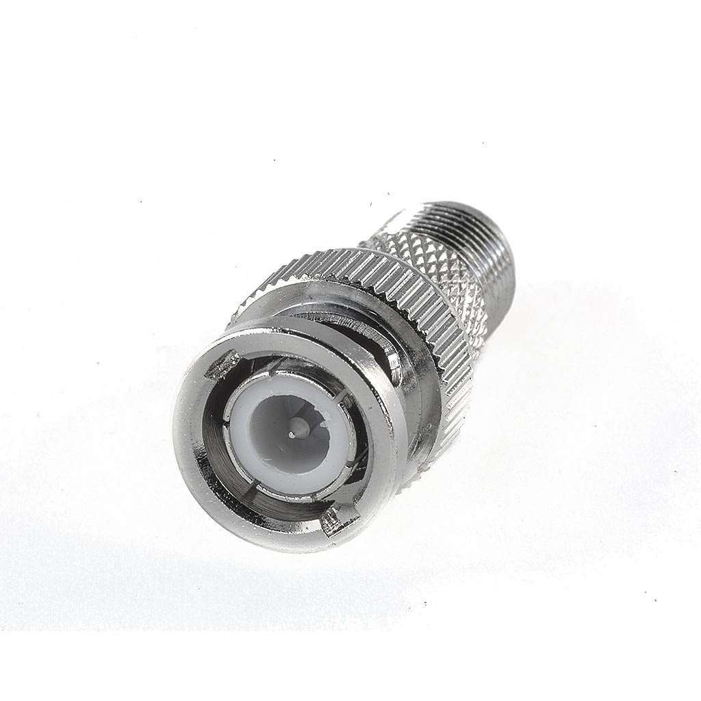 Karbon A/V BNC Male To F Type Female Adapter K3123