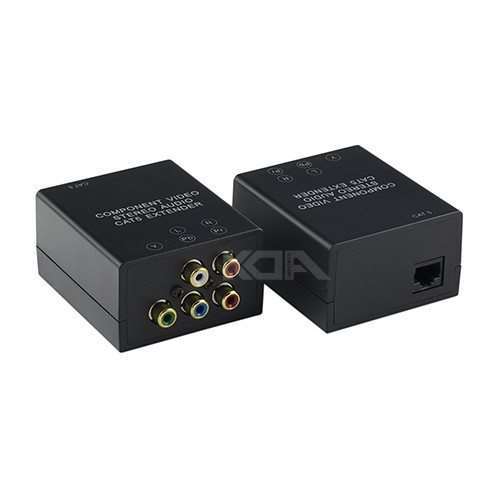 Component Video-Stereo Audio CAT5 Extender