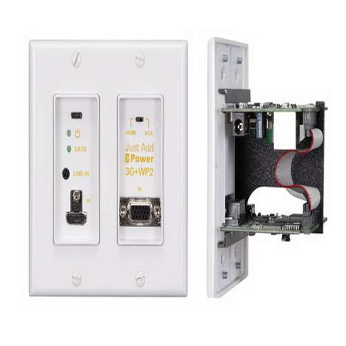 Just Add Power 3G+WP4 WALL PLATE TRANSMITTER VBS-HDIP-717 WP2