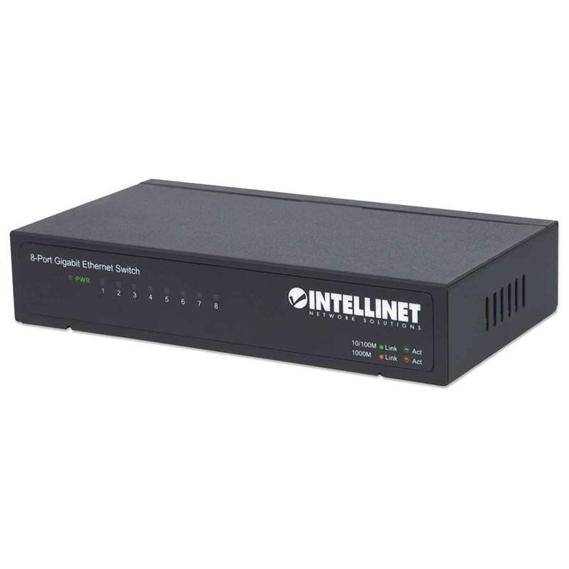 Intellinet 8-Port Gigabit Ethernet Switch 530347