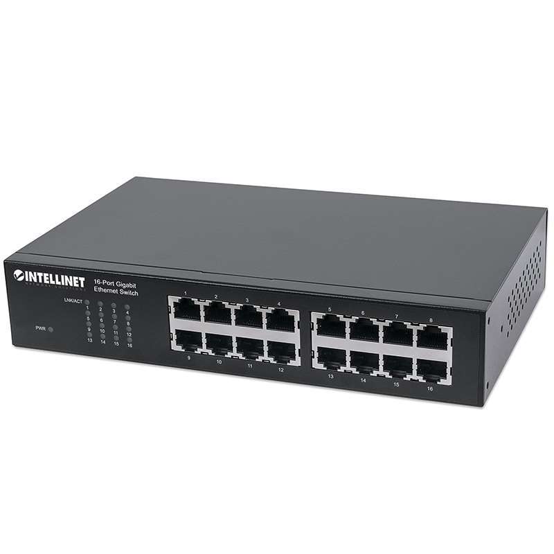 Intellinet 16-Port Gigabit Ethernet Switch 561068