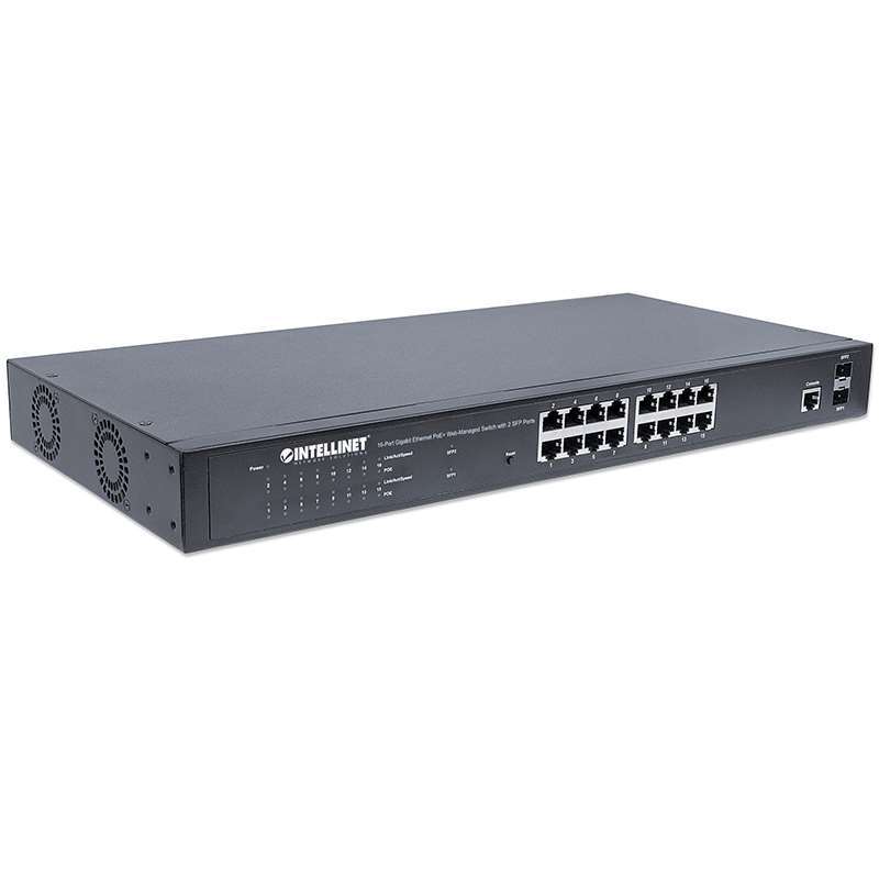Intellinet Gigabit Ethernet PoE+Web Managed Switch 561341