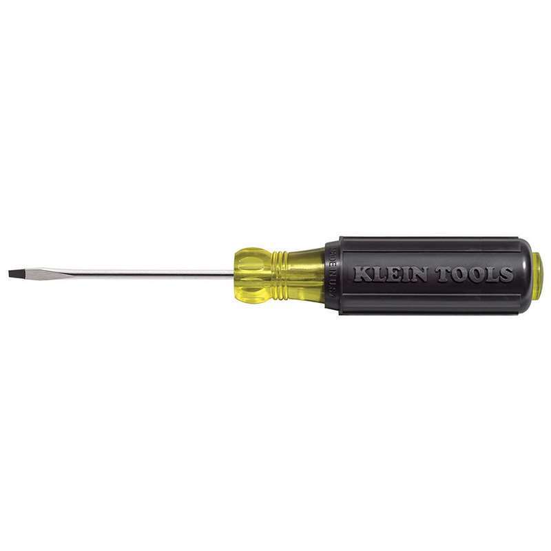 Klein 1/16-Inch Keystone Tip Mini Screwdriver, 2-Inch 606-2