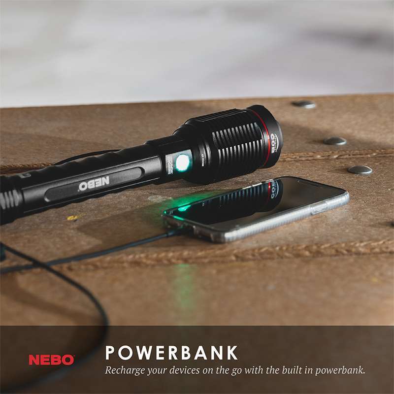 Nebo LED Flashlight Ever with 6,000 Lumens  NEB-FLT-0002