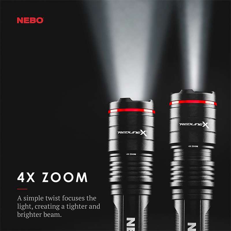Nebo Redline X  Rechargeable LED Flashlight 6860