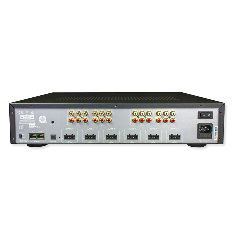 VSSL Native Audio Streaming System  6 Zone 12 Channel A.6X