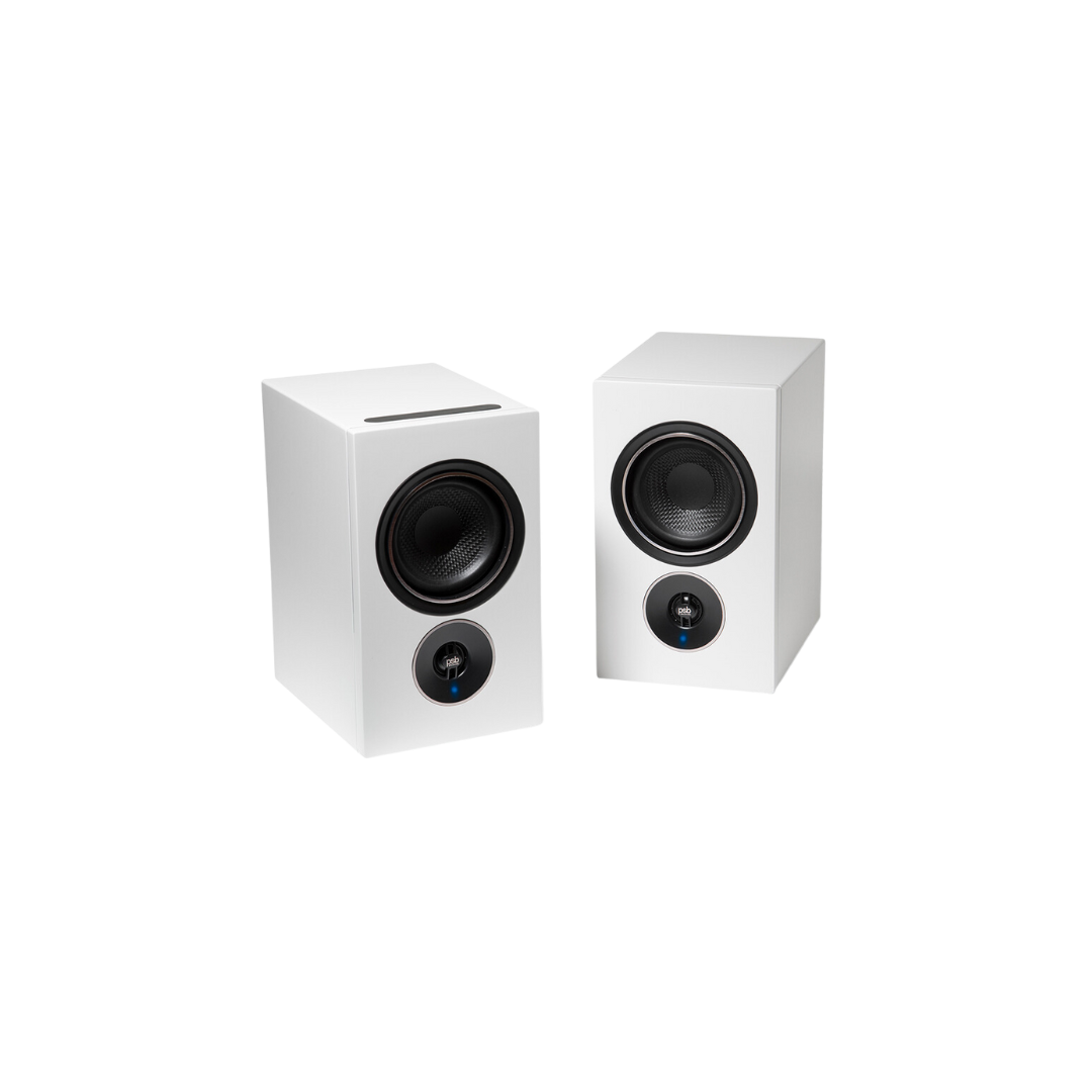 PSB Speakers Alpha iQ Streaming Powered Speakers with BluOS ALPHA IQ WHT