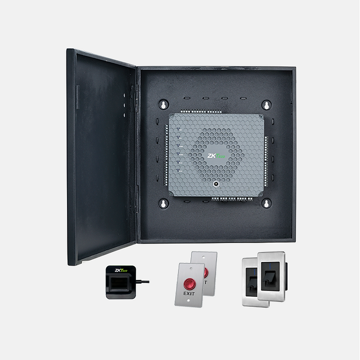ZKTeco USA 2-Door Access Control Panel w/ Biometrics ATLAS260-2DOOR KIT