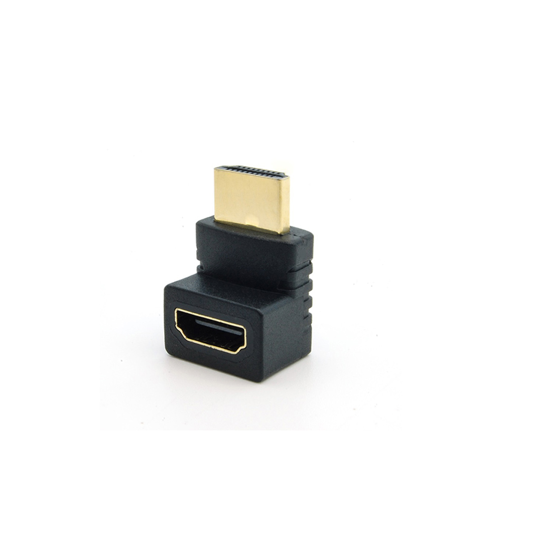 Karbon HDMI M/F 90 Degree Adapter Gold Plated K181245