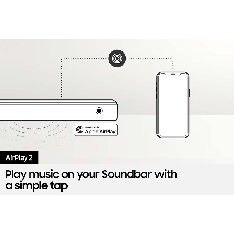 SAMSUNG Soundbar with Dolby Digital/DTS HW-S50A