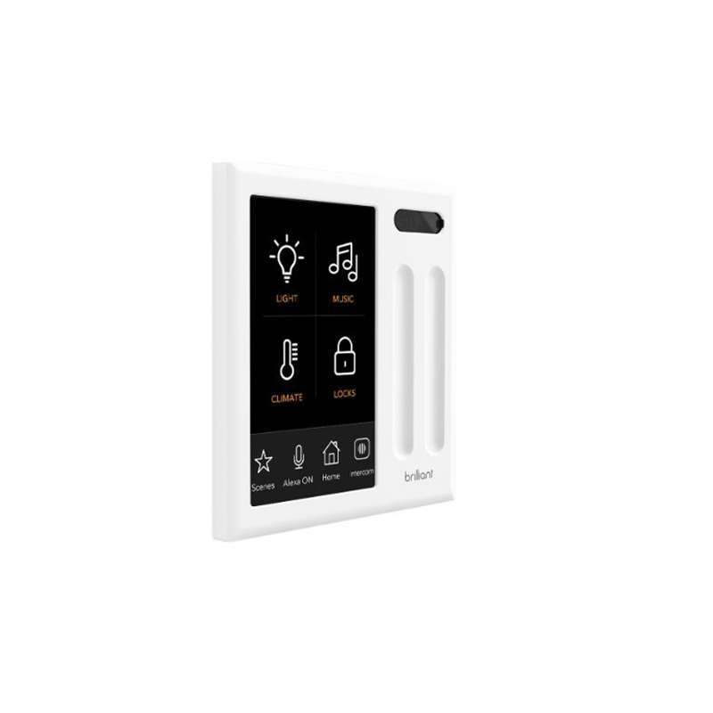 Brilliant Smart Home Double Switch BHA120US-WH2
