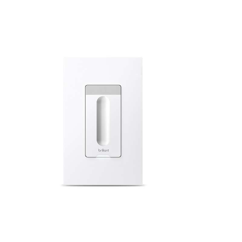 Brilliant Smart Home Dimmer Switch BHS120US-WH1