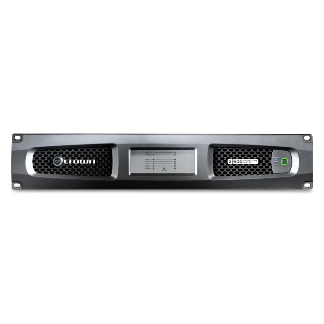 Crown Audio DCI 2|600N DriveCore Install 2-CH 600W Network Amplifier W/ BLU Link DCI2X600N-U-USFX