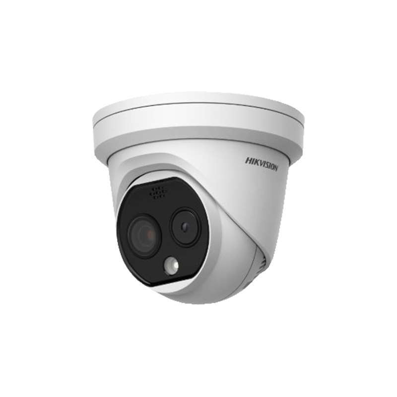 Hikvision Thermal-Optical  IP Turret Camera DS-2TD1217-2/PA