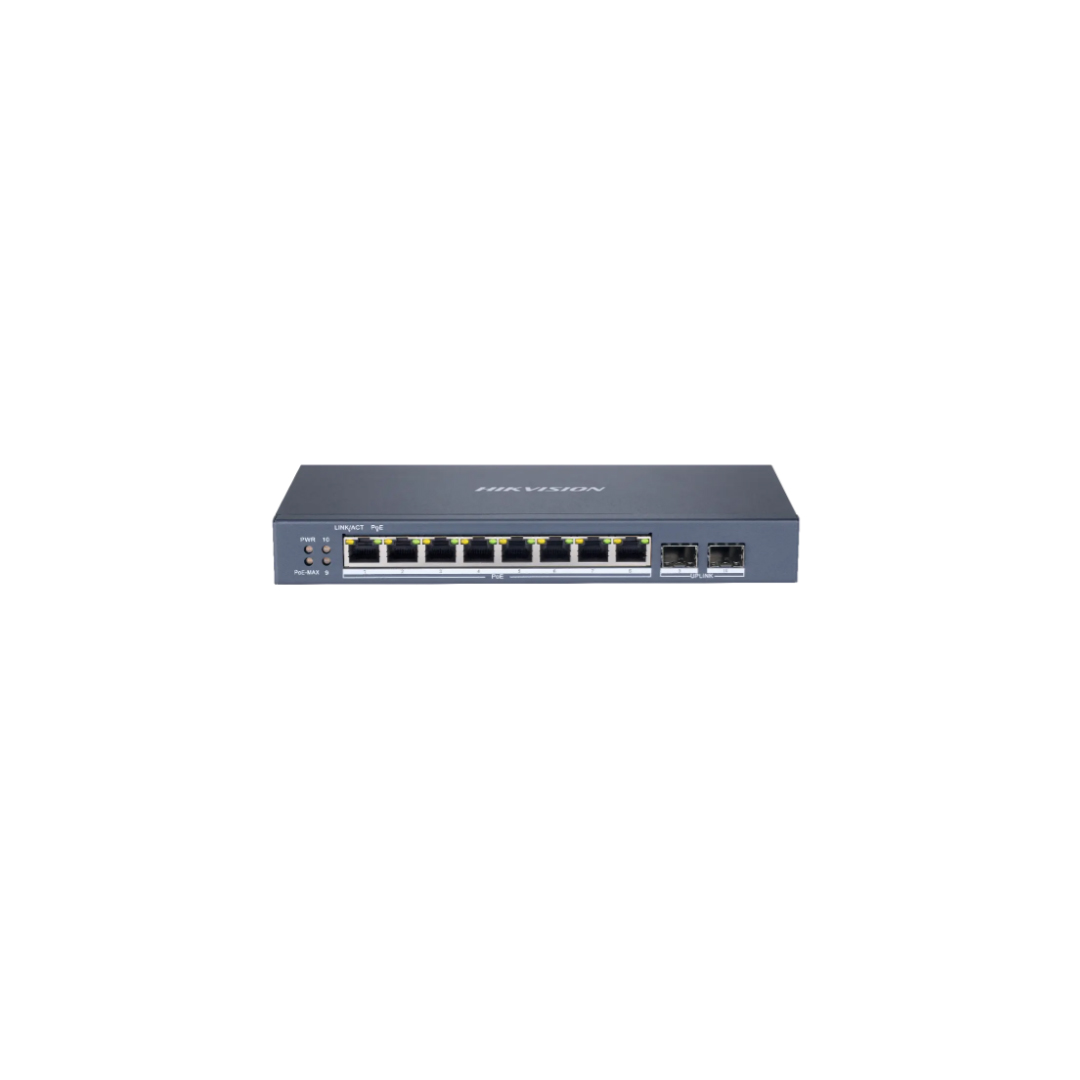 Hikvision 8 Port Gigabit Smart POE Switch DS-3E1510P-SI