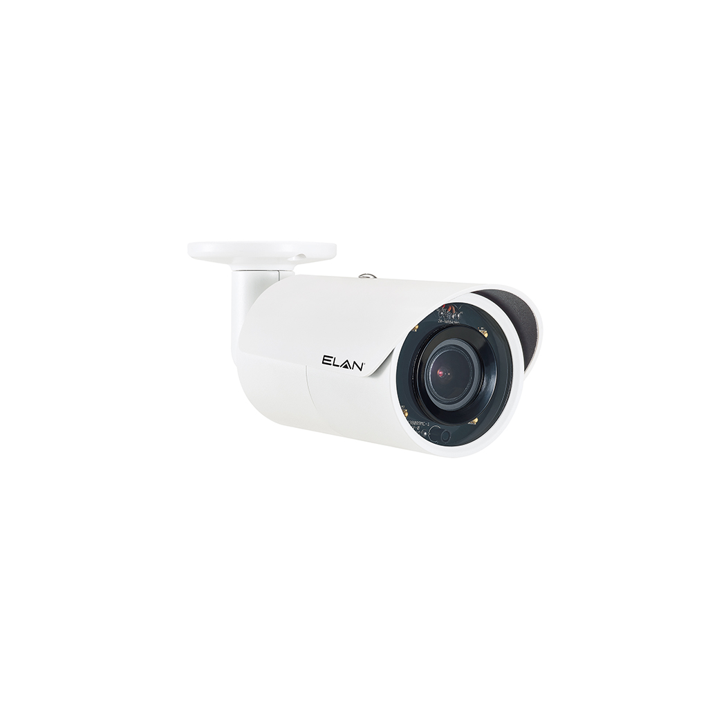 ELAN Surveillance IP Autofocus 4MP Bullet Camera White EL-IP-OBA4-WH