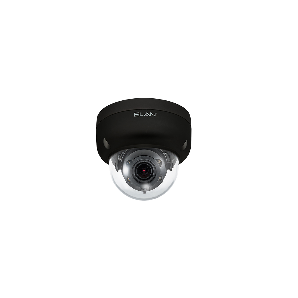 ELAN IP MOTORIZED 4MP OUTDOOR DOME CAMERA BLACK EL-IP-ODA4-BK