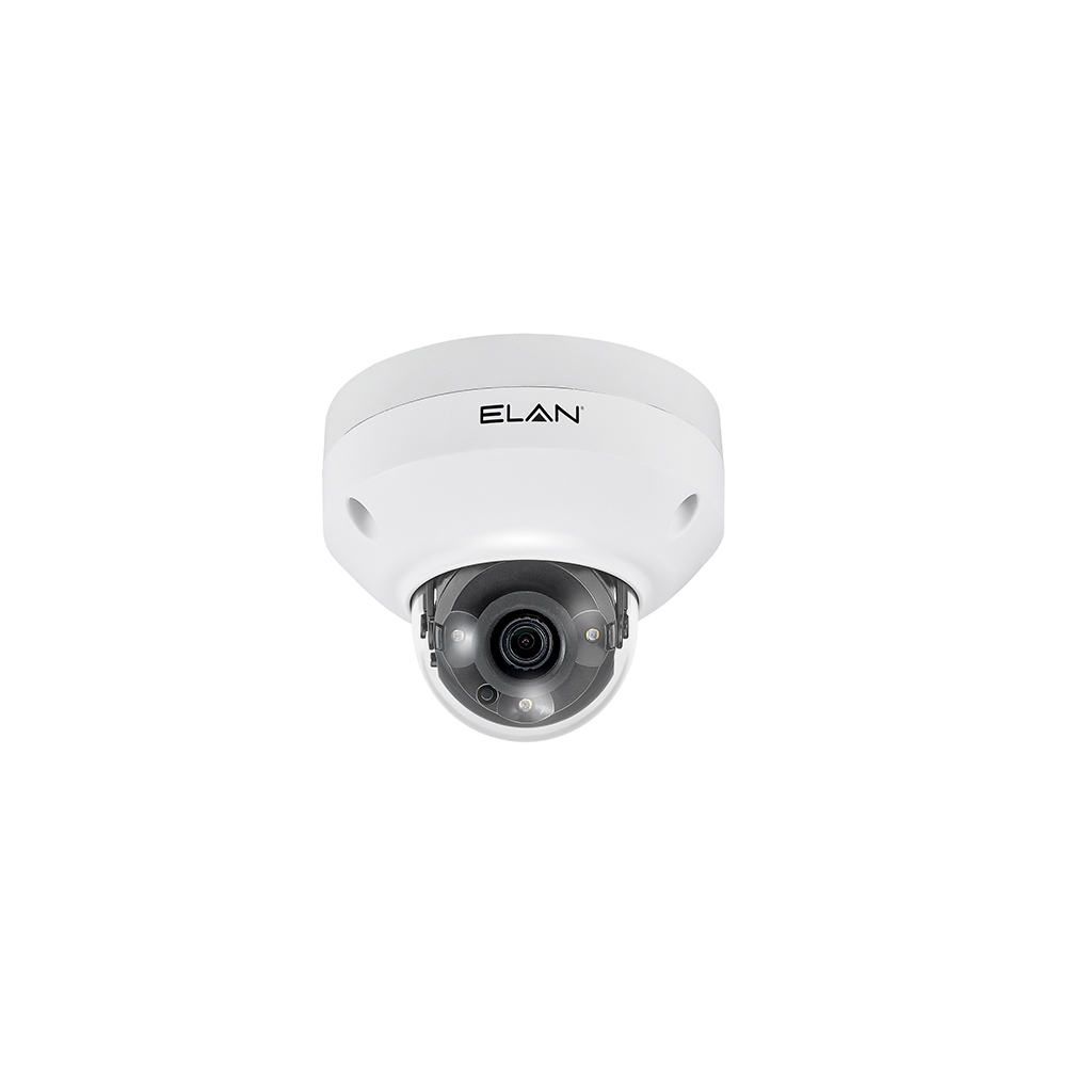 ELAN IP Fixed Lens 4MP Outdoor Dome Camera White EL-IP-ODF4-WH