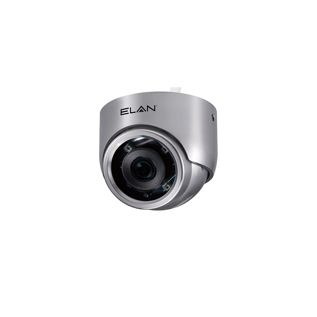 ELAN IP Fixed Lens 2MP Outdoor Turret Camera Stainless Steel EL-IP-OTF2-SS