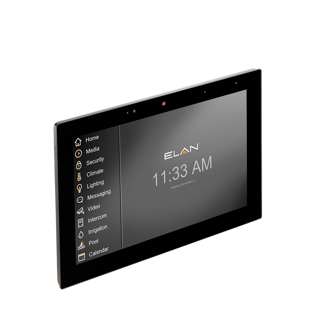 ELAN 8" Intelligent Touch Panel Black EL-ITP-8-BK