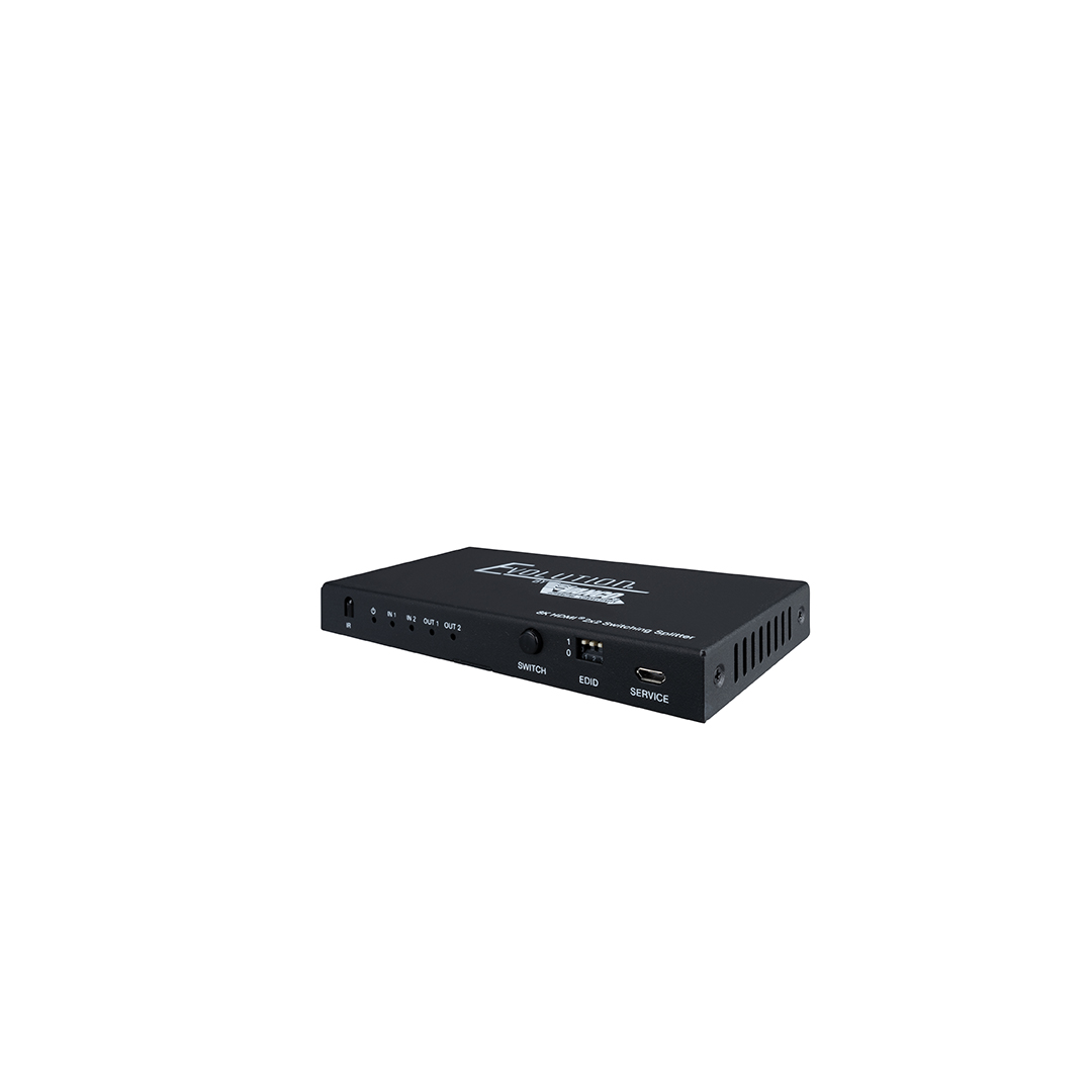 EVOLUTION 8K HDMI 2X2 SWITCHING SPLITTER EVSP8K22