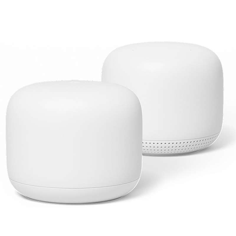 Google NEST Wi-Fi Router and Point (Snow) GA00822-US
