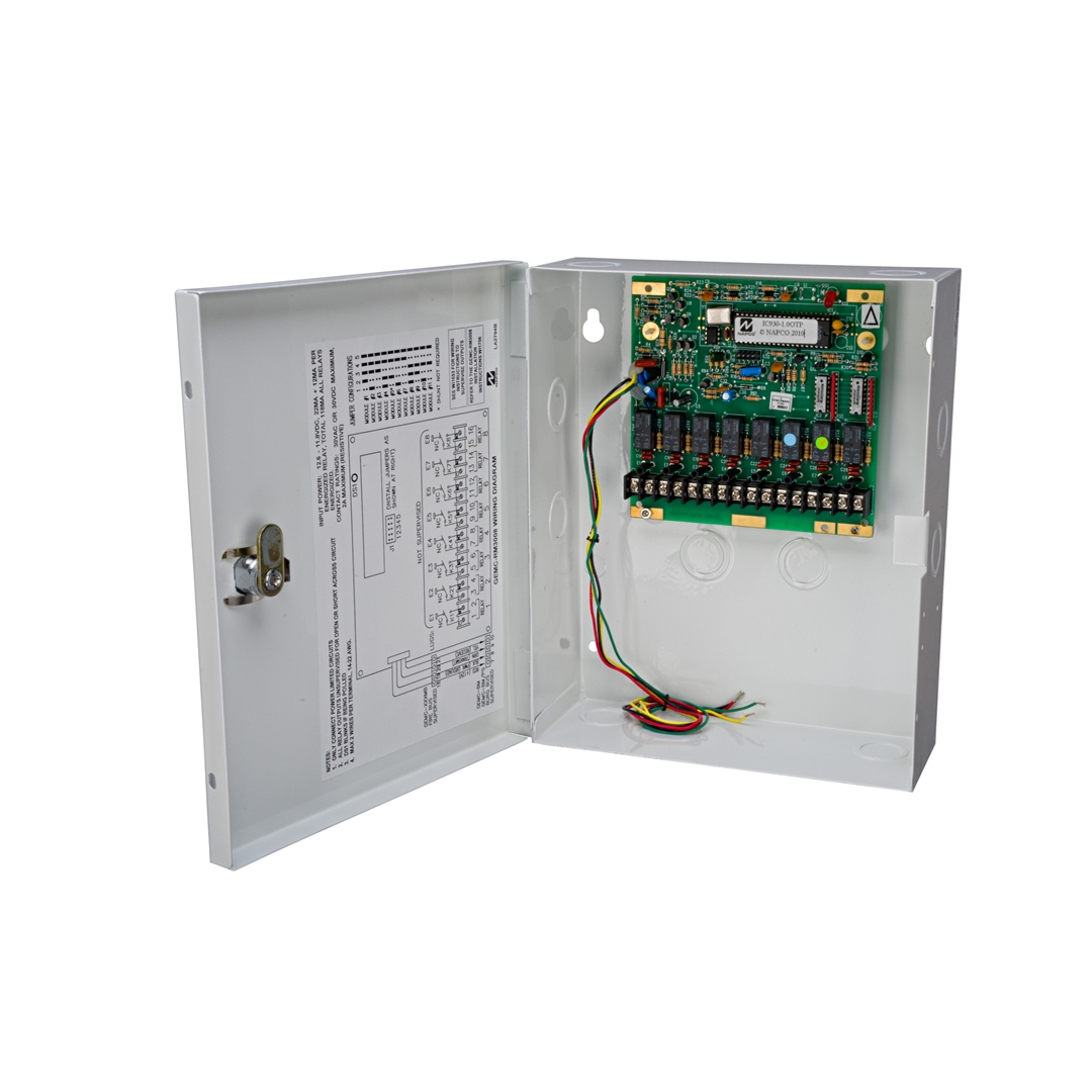 Napco Relay Output Module 8 Form C Relays GEMC-RM3008