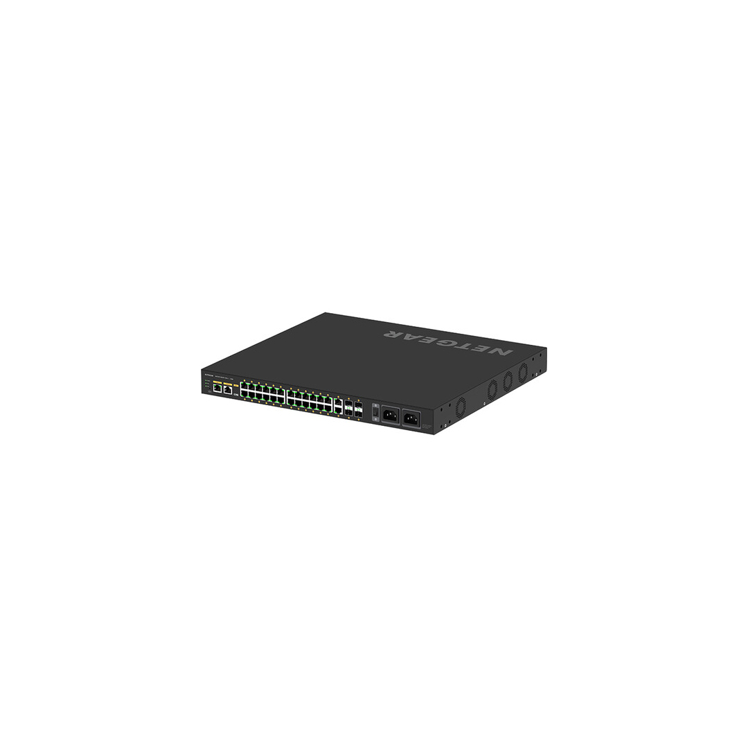Netgear AV Line 24-Port Gigabit PoE+ Compliant Managed Network Switch GSM4230P-100NAS