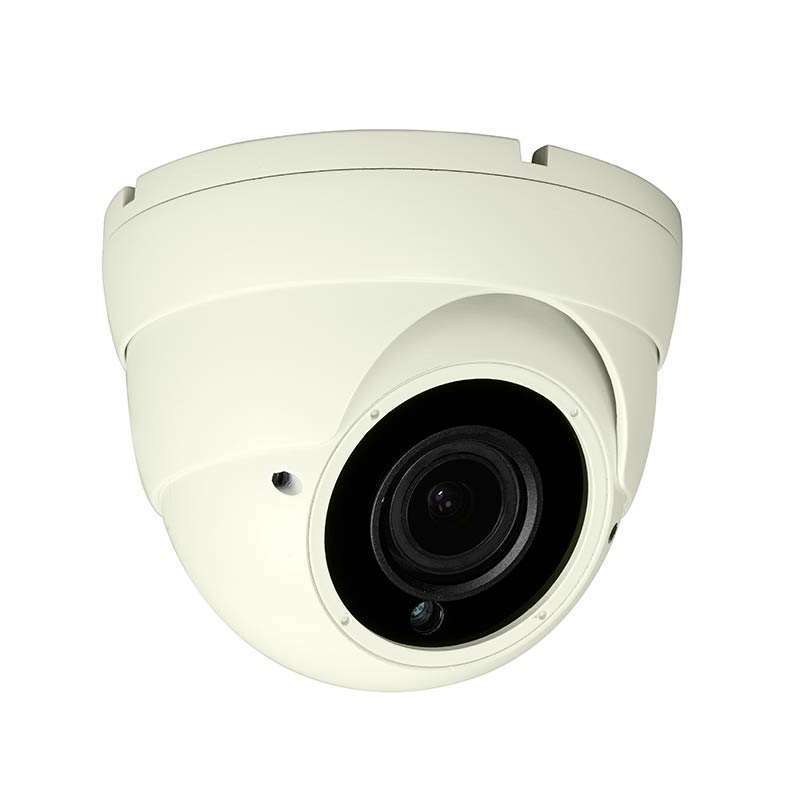 Karbon Visions HD TVI 5MP Varifocal IR Eyeball Camera Ivory K6510