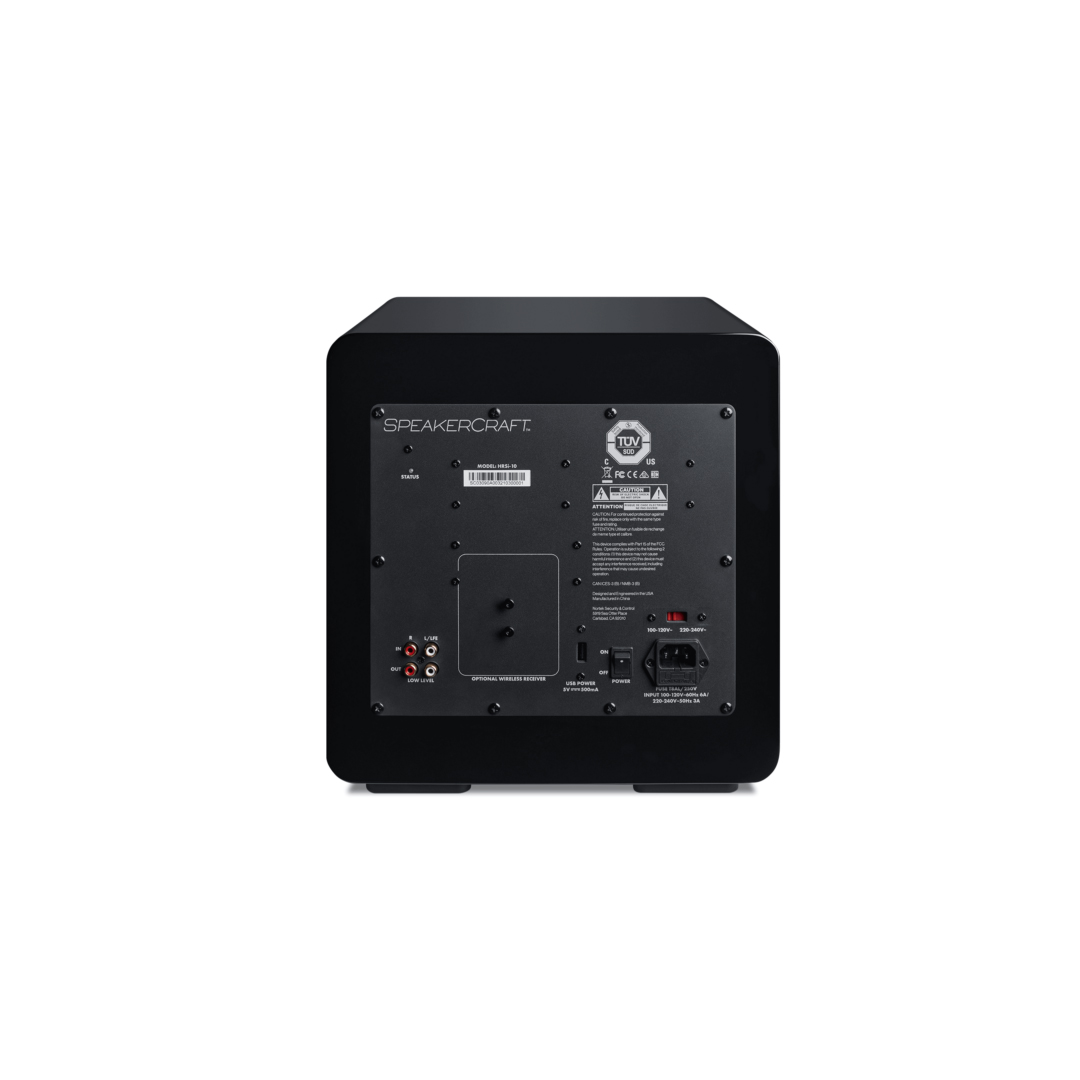 SpeakerCraft HRSi 10″ Subwoofer – Multivoltage HRSi-10