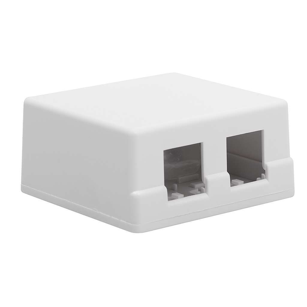 Karbon A/V 2-Port Surface Mount Box