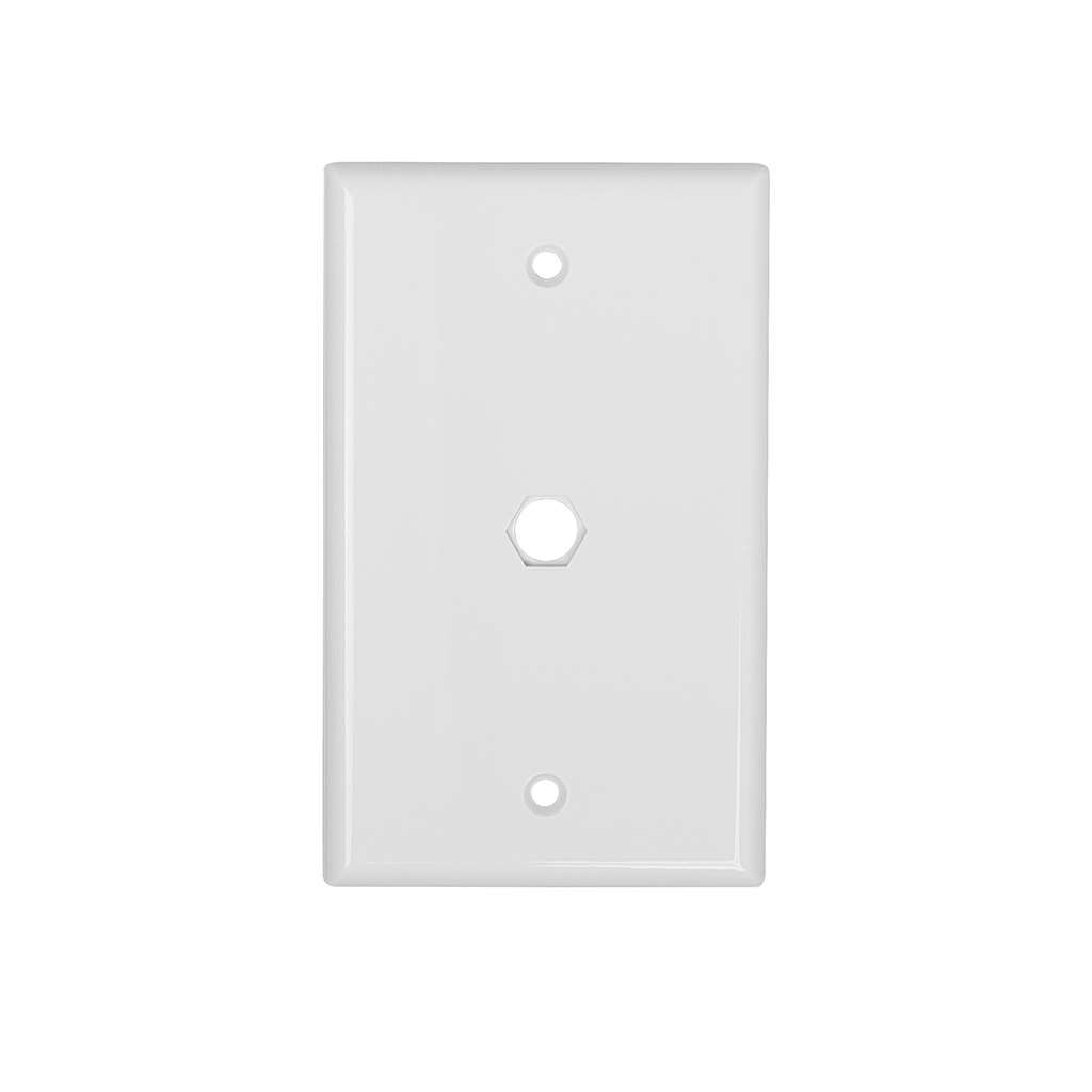 Karbon A/V TV Blank Wallplate with 1 hole K3472