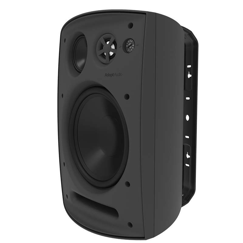 Adept Audio 8" 3-Way Loudspeaker Black IO80B