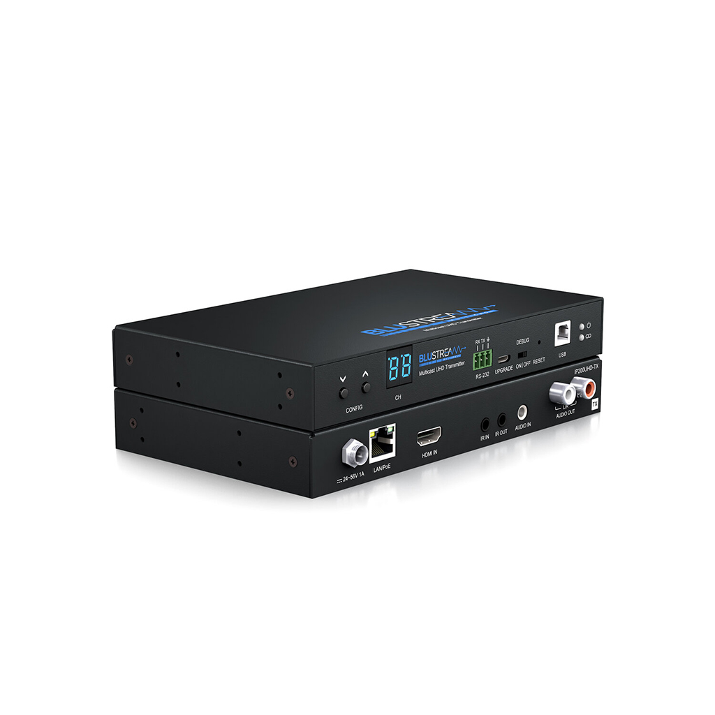 Blustream IP Multicast UHD Video Transmitter over 1Gb Network IP200UHDTX