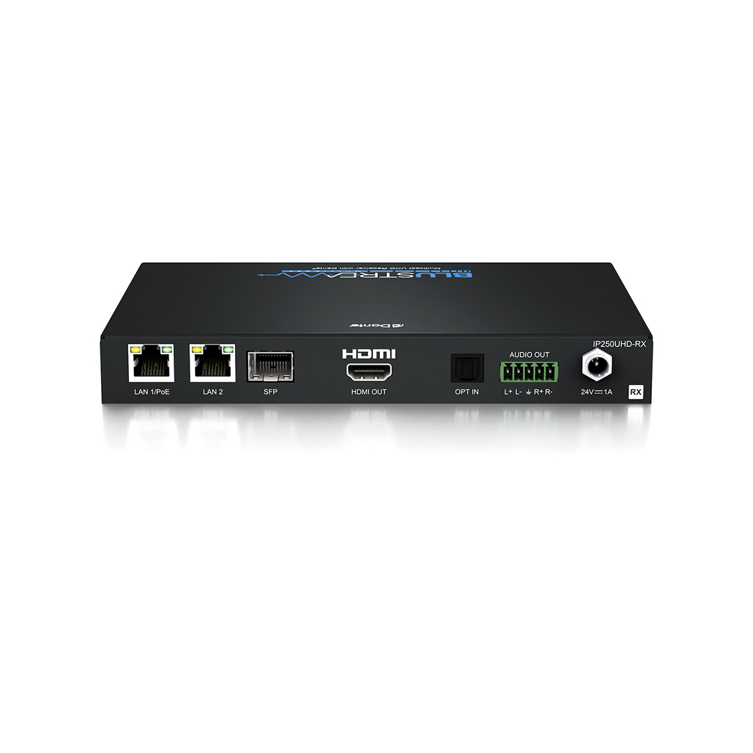 Blustream IP Multicast UHD Video Receiver IP250UHD-RX