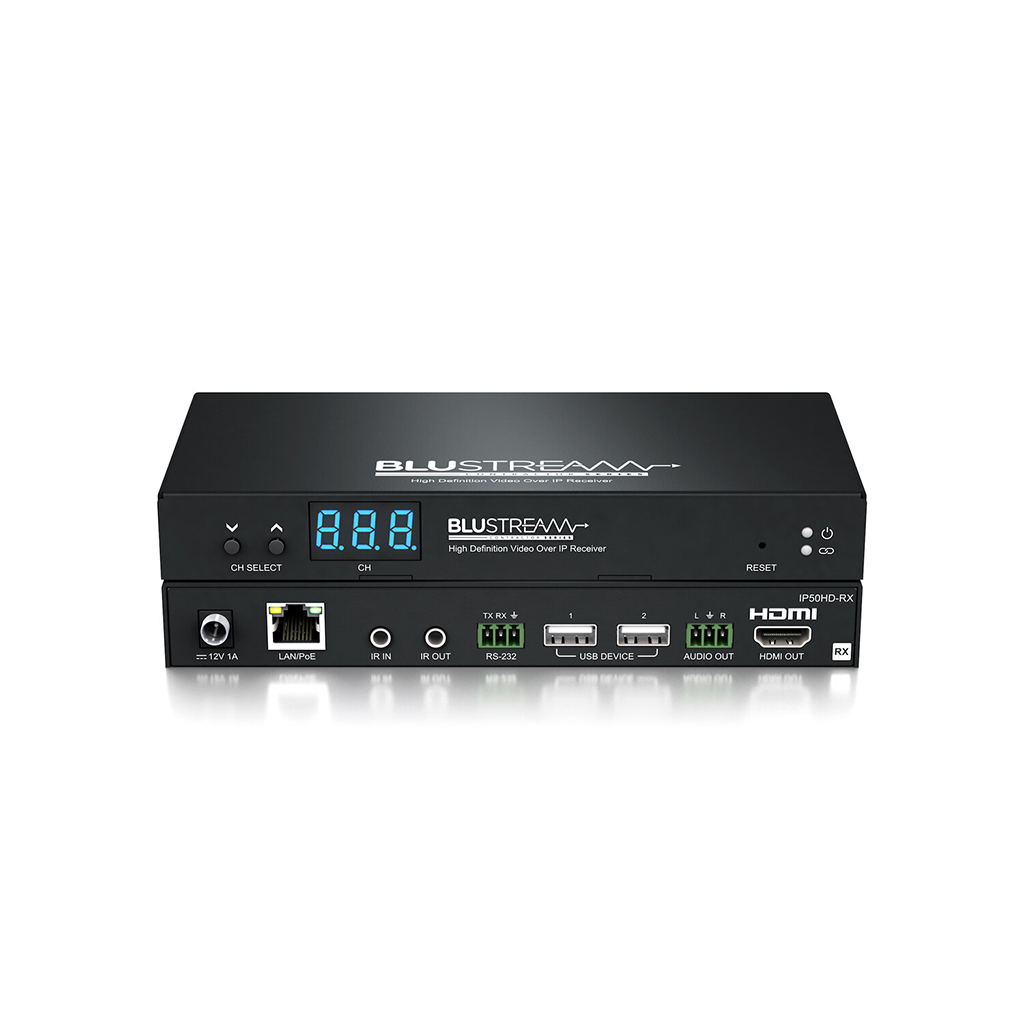 Blustream Contractor Series HD Video Receiver IP50HDRX