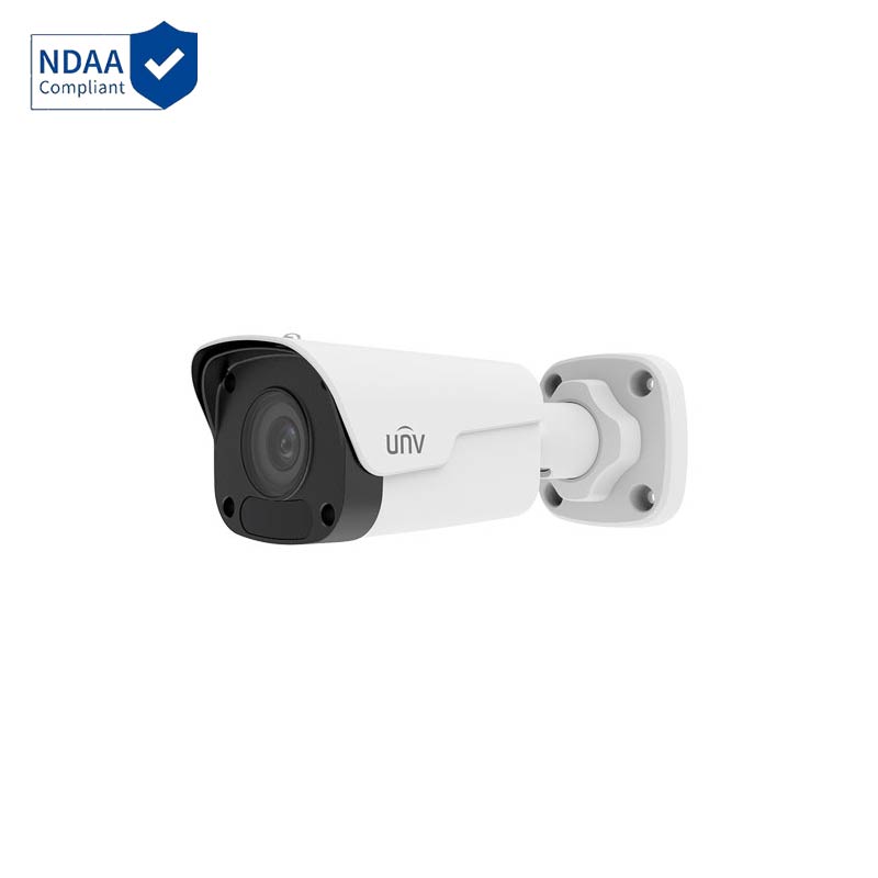 Uniview 4K Mini Fixed Bullet IP Camera IPC2128LR3-DPF28LM-F