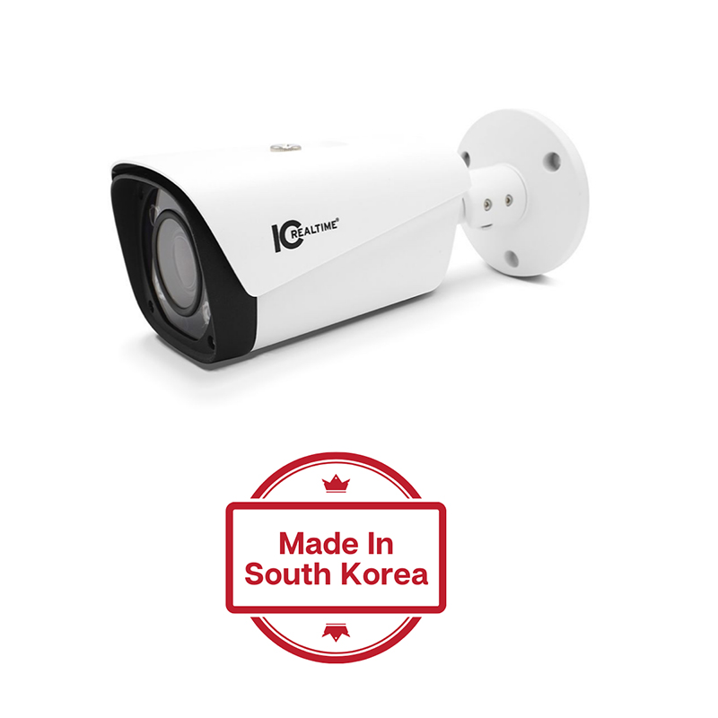 IC REALTIME 4MP INDOOR-OUTDOOR BULLET IP CAMERA IPFX-B40V-IRW2