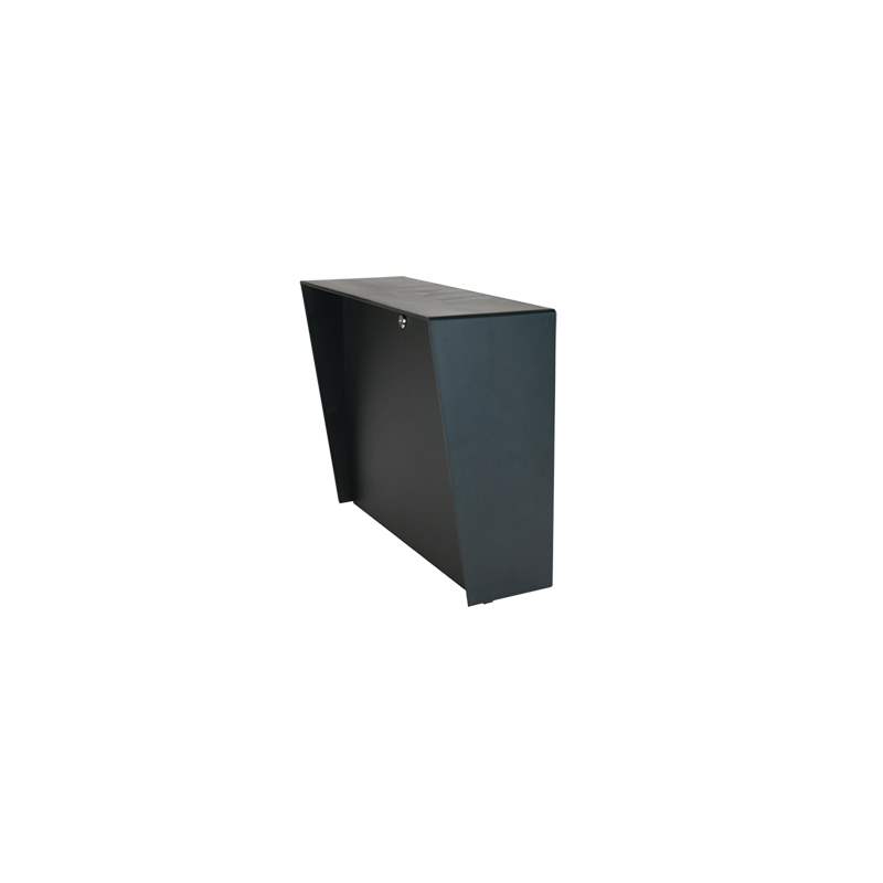 Pedestal Pro Polycarbonate Housing Lando-PC-20x16-E-BLK