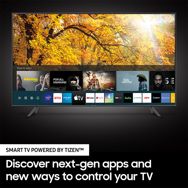 Samsung 75" Crystal UHD 4K Smart TV UN75TU7000FXZA