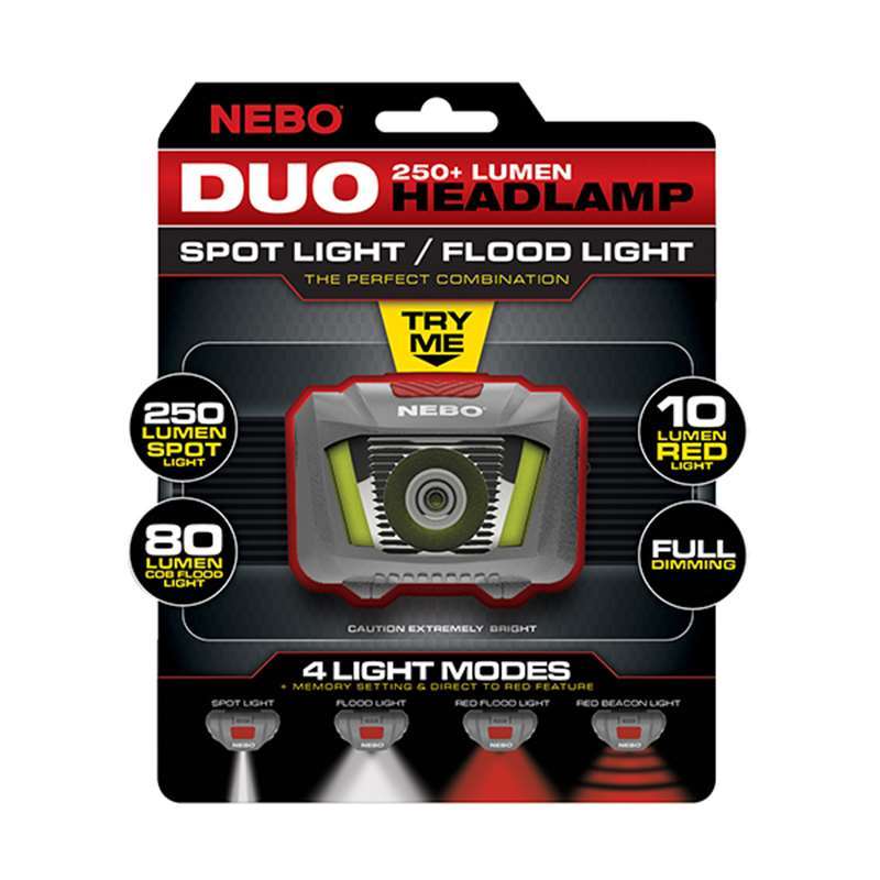 The Nebo DUO Headlamp 6444