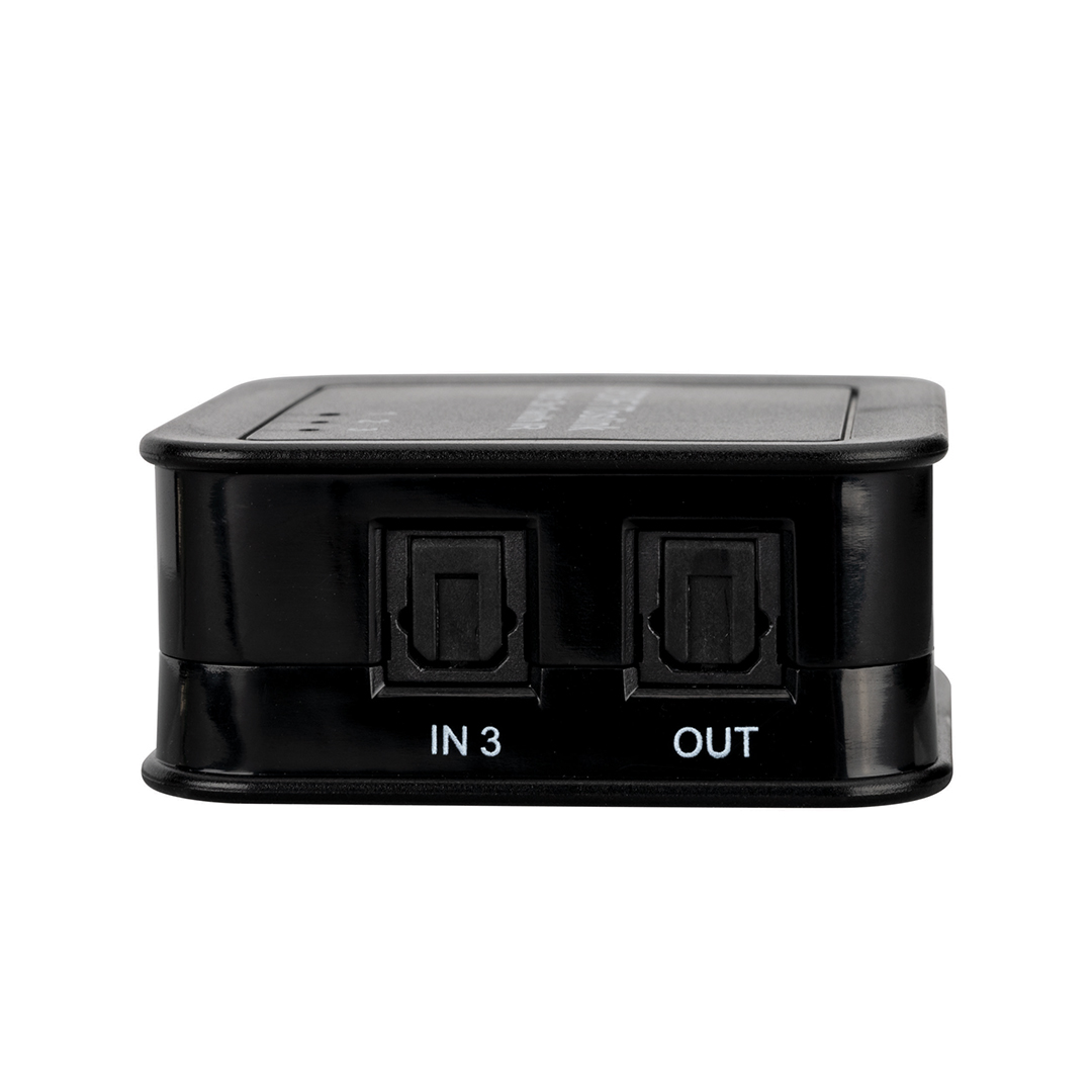 Vanco Digital Optical Audio 3×1 Switch with IR PA-SW31T