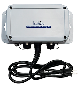 Inscape Data IEEE802.3af/at 30W PoE Injector PIS2030