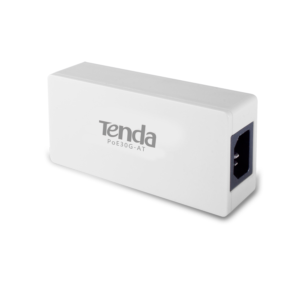 Tenda PoE Injector Up to 30W Output Power POE30G-AT